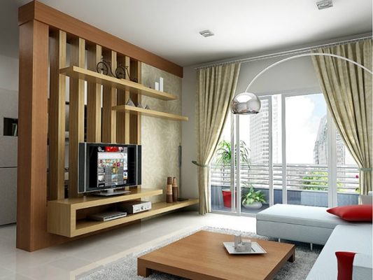Vách Ngăn Lam Gỗ Phòng Khách- Xuân Tiến Đạt