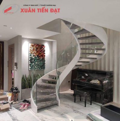 Cầu thang lượn sóng L10