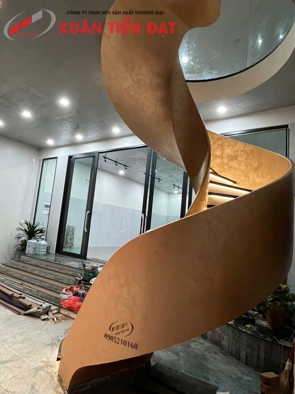Cầu thang lượn sóng L17